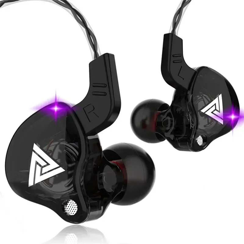Esports Gaming Earbuds - Оригинальные проводные наушники QKZ AK6 с