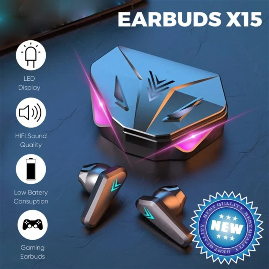 Esports Gaming Headset - X15 TWS Беспроводные наушники Bluetooth наушники