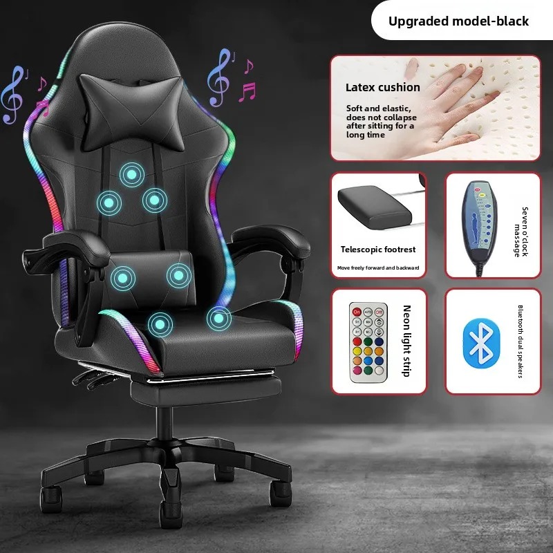 Esports & Gaming Optics Gmbh - Игровое кресло с Bluetooth-колонкой, LED-дисплеем, массажем