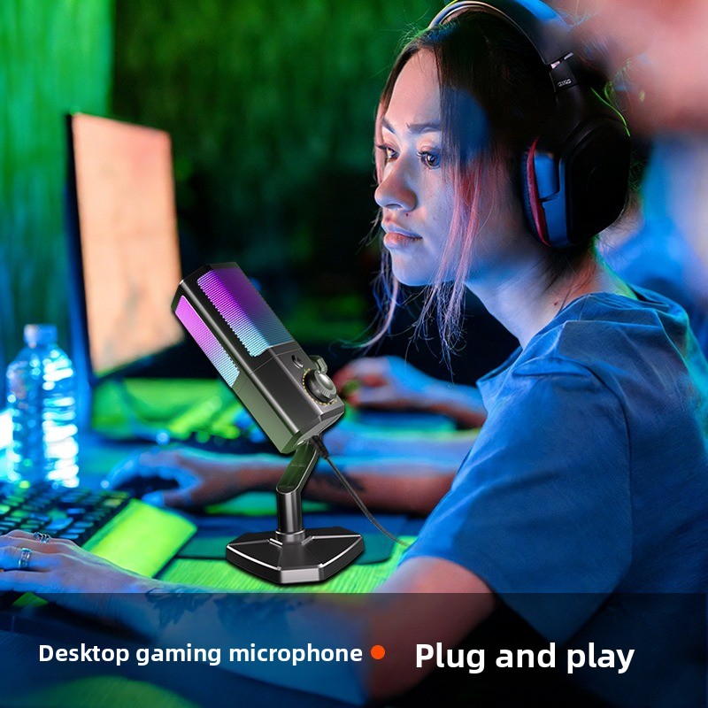 RGB-микрофон для игр и киберсп – обзор и цена Esports & Gaming Optics Gmbh