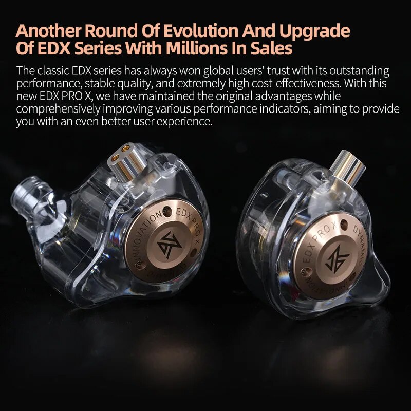 KZ EDX PRO X Проводные наушник – обзор и цена Esports Gaming Earbuds