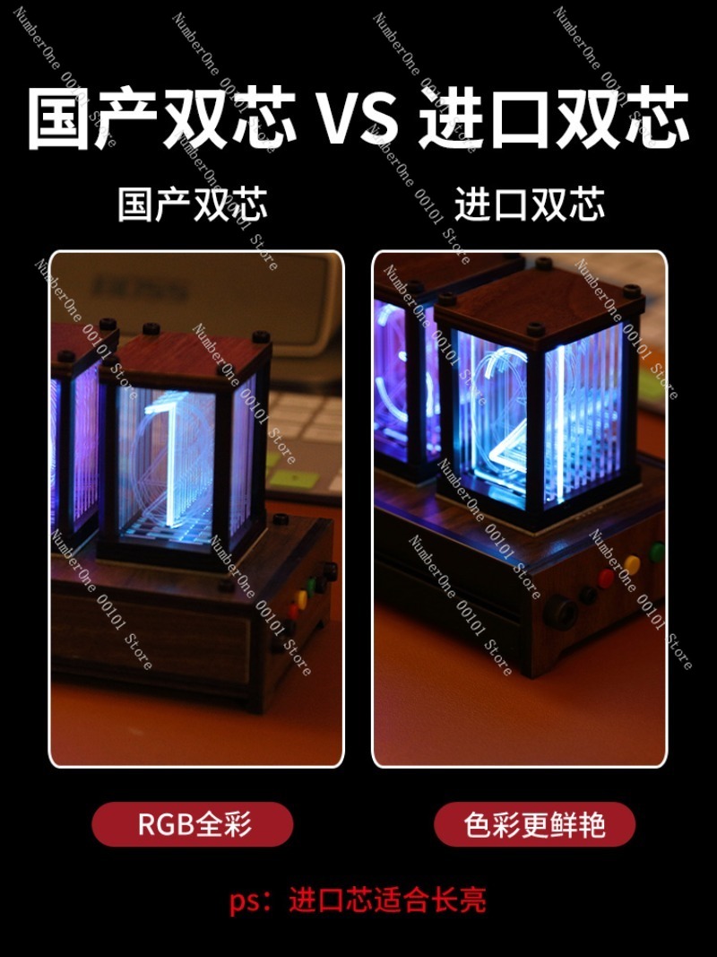 Часы с светящейся трубкой RGB, – обзор и цена Esports Gaming Youtube