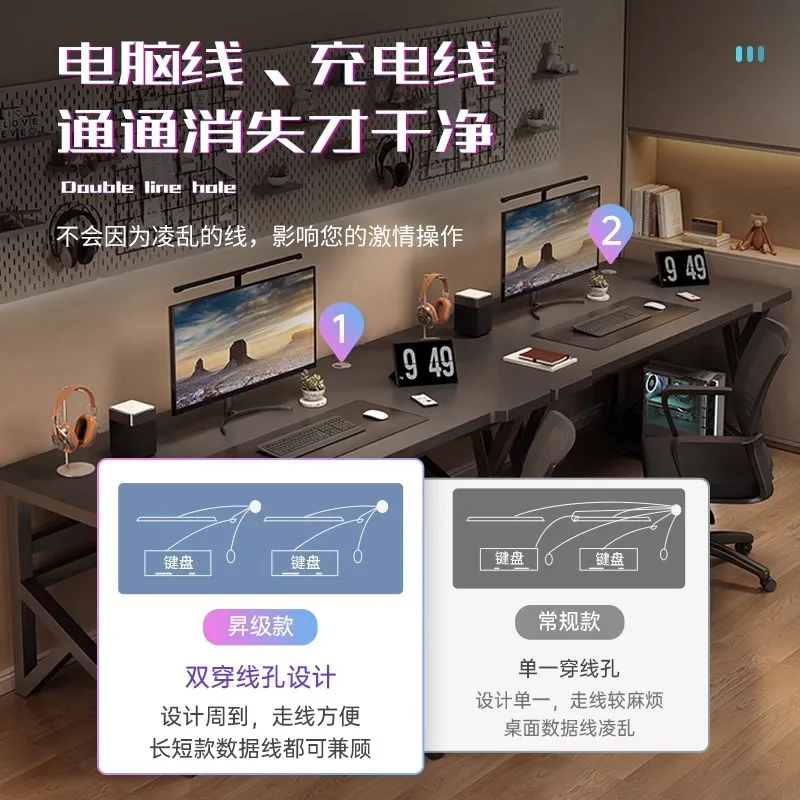 Компьютерный стол для двоих, и – обзор и цена Esports Gaming Station Desk