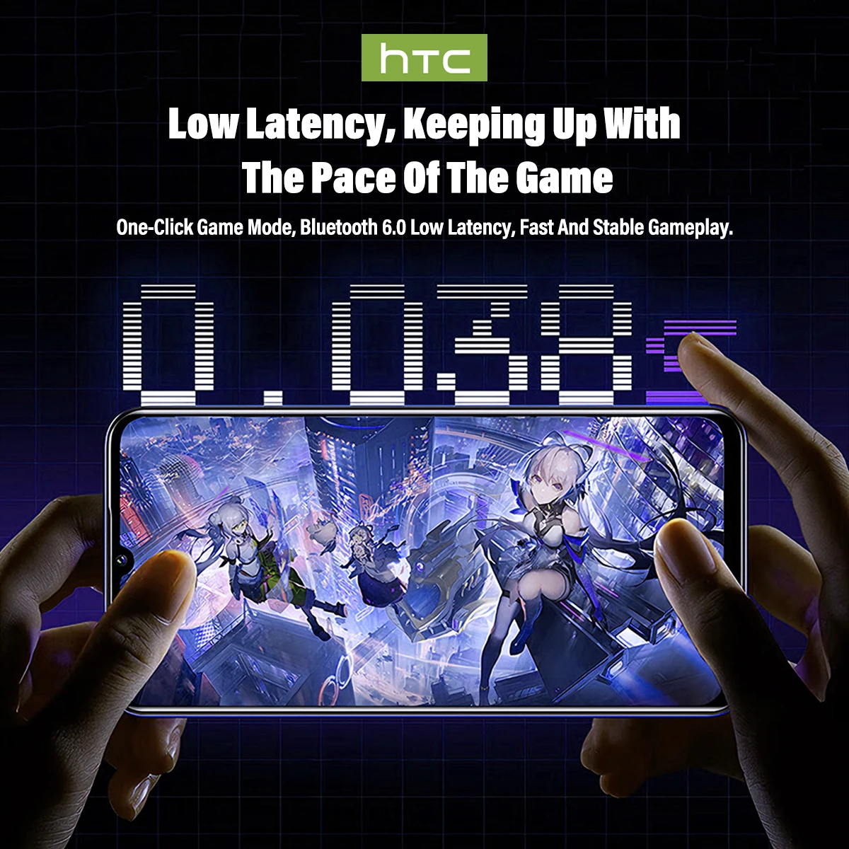 Наушники HTC NE70 Bluetooth V6 – обзор и цена Esports Gaming Earbuds