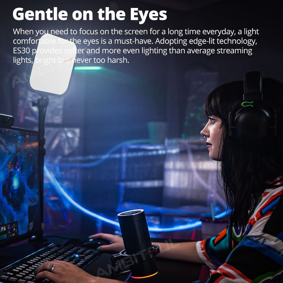 Светодиодный игровой светильни – обзор и цена Esports Gaming Photo
