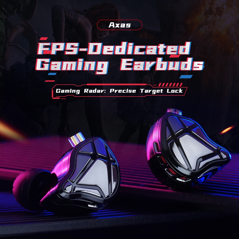    Игровые наушники KZ Axas F – обзор и цена Esports Gaming Earbuds